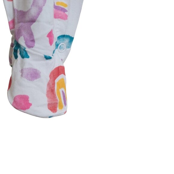 Mud Pie Pink Bamboo Dino Sleeper Footie and Headband Set Size 3-6 Month Dinosaur - Picture 16 of 16